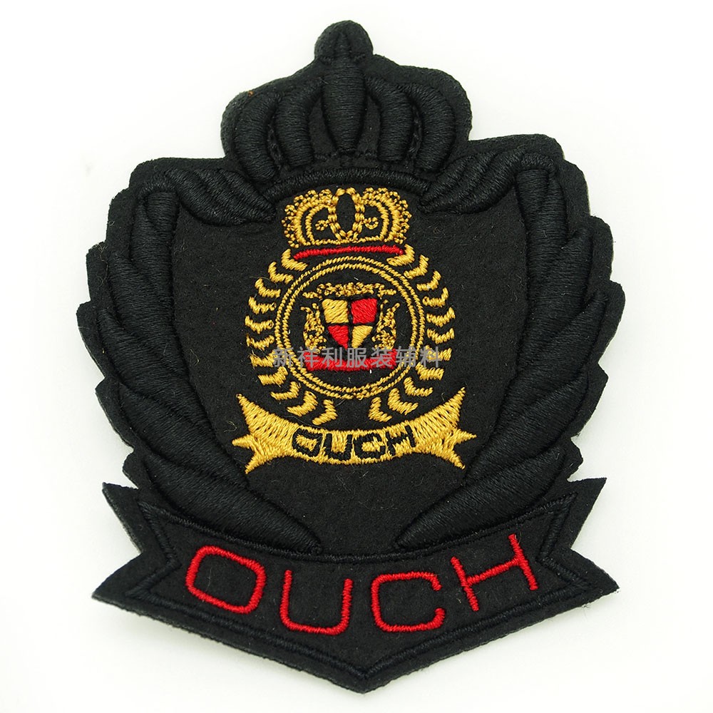 服裝久久久精品国产亚洲成人满18免费网站刺繡臂章 徽章背膠魔術貼LOGO袖章 電腦繡花章仔批發